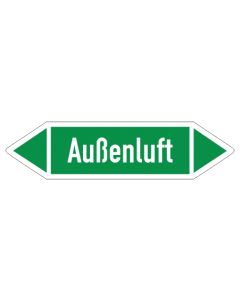 Fliessrichtungspfeil-Aussenluft-gruen-weiss
