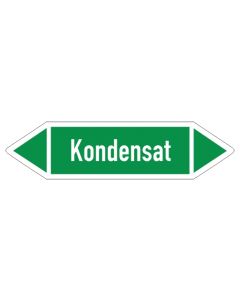 Fliessrichtungspfeil-Kondensat-gruen-weiss