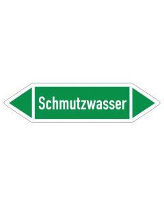 Fliessrichtungspfeil-Schmutzwasser-gruen-weiss