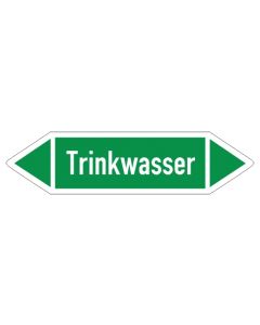 Fliessrichtungspfeil-Trinkwasser-gruen-weiss