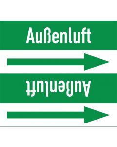 Rohrleitungskennzeichnung-Aussenluft-gruen-weiss