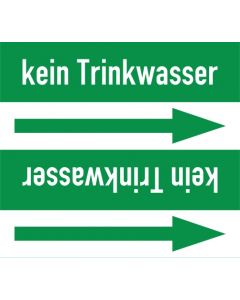 Rohrleitungskennzeichnung-kein-Trinkwasser-gruen-weiss
