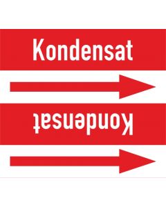 Rohrleitungskennzeichnung-Kondensat-rot-weiss