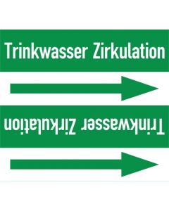 Rohrleitungskennzeichnung-Trinkwasser-Zirkulation-gruen-weiss