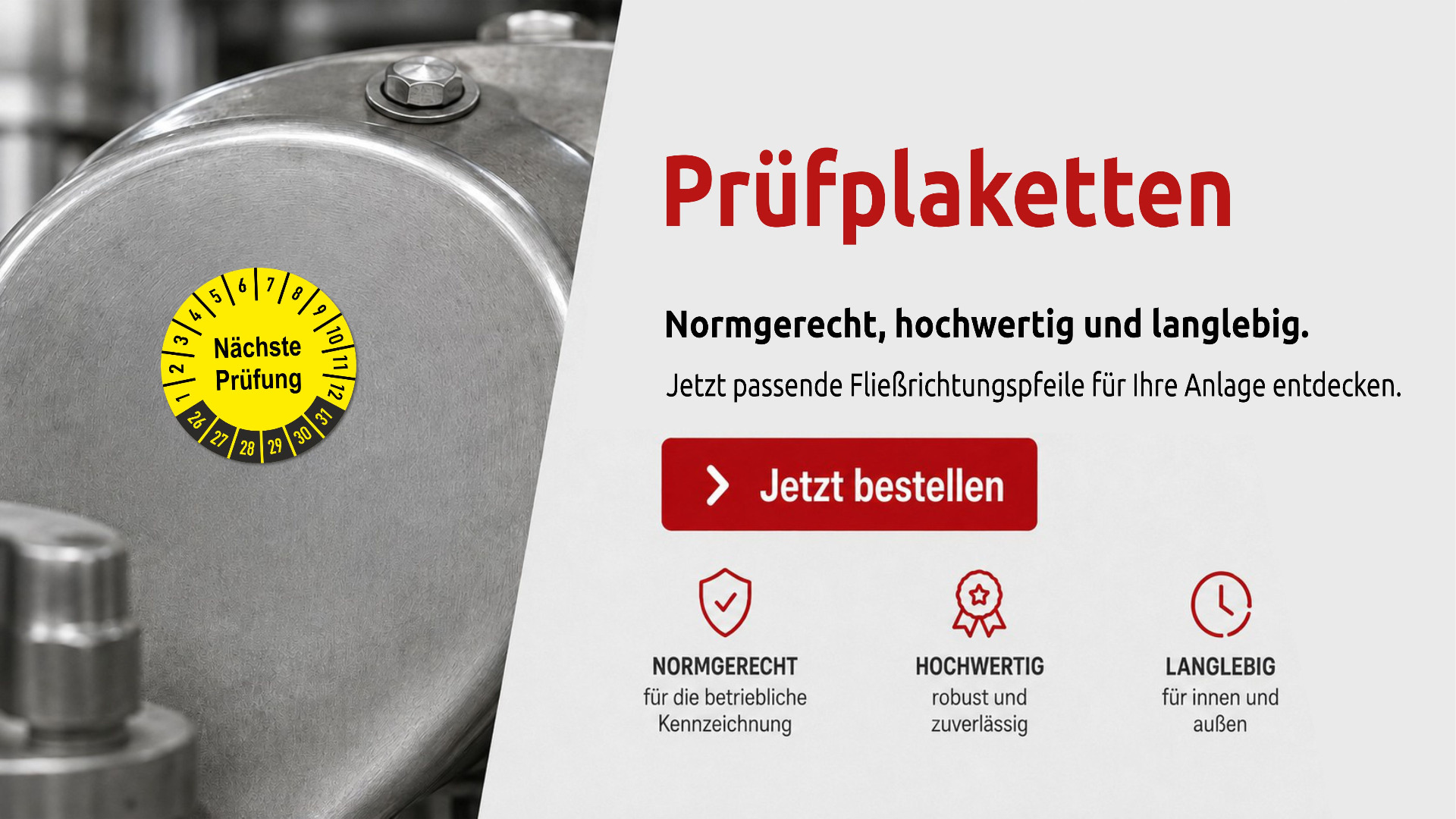 Prüfplaketten